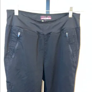 Purple Label Black Cargo Jogger‎ Pants Size undefined thumbnail 3