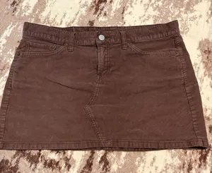 Lucky brand brown corduroy skirt thumbnail 1