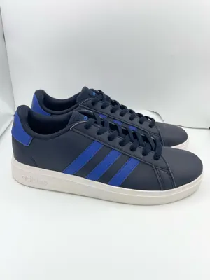 Adidas Grand Court blue lace-up unisex sneakers Size 6 thumbnail 13