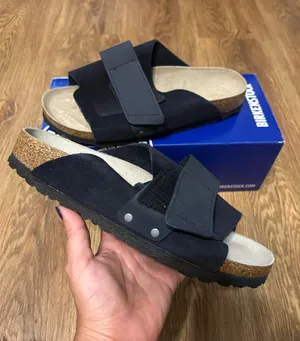 BIRKENSTOCK Kyoto black leather sandals slippers shoes women’s eur 38 new thumbnail 6