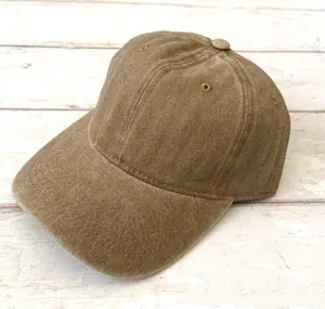 Madewell 100% Cotton Womens Khaki Tan Brown Baseball Hat Caps NEW thumbnail 1