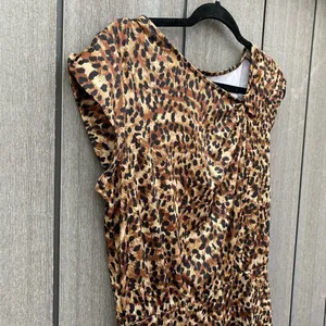 Avon Animal Print‎ Dress Brown Size M thumbnail 4