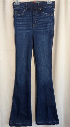 SPANX Bootcut Flare Jeans Medium Wash XS‎ thumbnail 1