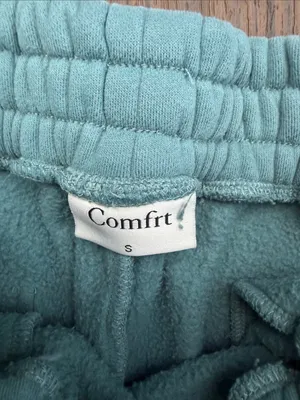 Comfort colors kindness Light Teal Fleece Sweatpants thumbnail 2