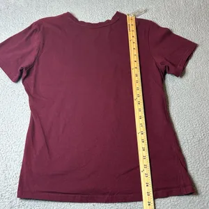Virginia Tech Top Womens XL Maroon Nike Short‎ Sleeve Crew Neck Pullover Tees thumbnail 6
