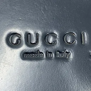 Gucci Horsebit Black Leather Thong Flat Sandals EU 36 Made in Italy thumbnail 7