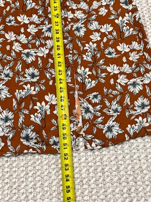 La Ligne x Target Floral Smocked Bodice Midi Dress XL thumbnail 5