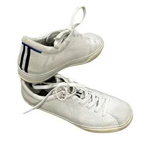 Rothy’s Lace up White Sneakers Shoes Washable Sustainable Comfort 6.5 thumbnail 2