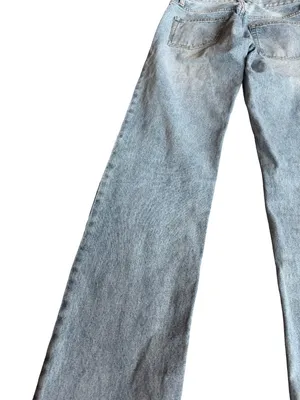 John Galt Light Wash Denim Jeans Straight Fit Classic Casual Size Small Women's thumbnail 10