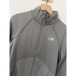 The North Face Full Zip Grey Two Tone Size Medium Pockets Jacket thumbnail 2