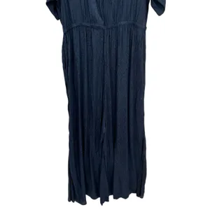 Anthropologie Maeve Jaqueline Jacquard Jumpsuit Leopard Print Navy Blue Size‎ XL thumbnail 12