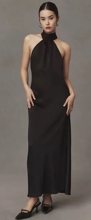 Significant Other Darcy Backless Dress In Black - Size 8 US NEW $256 thumbnail 1