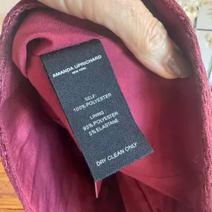 Amanda Uprichard Cerrone Tweed Top Russet XS NWT thumbnail 4