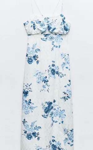 Zara Floral Dress thumbnail 1