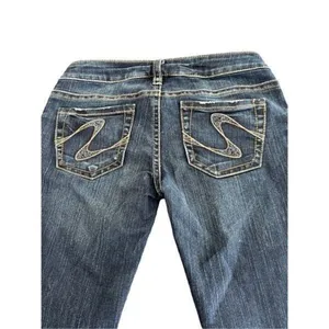 Silver jeans Co boots cut jeans size 28 thumbnail 7