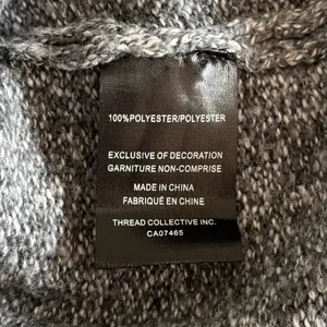 Badgley Mischka Fair Isle Turtleneck Sweater Size L thumbnail 9