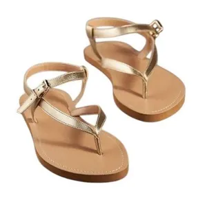 Pilcro Gold Sandals thumbnail 1