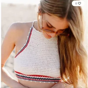 Urban Outfitters nwt out from under crochet crop top thumbnail 1