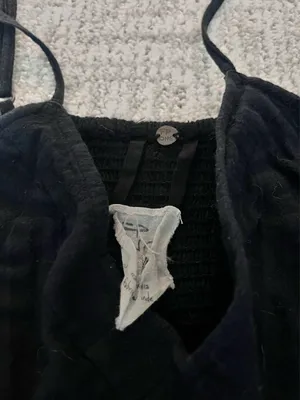 Free People Crop Top Black thumbnail 4