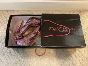 Night moves by allure Multicolored Sparkle Heel thumbnail 8