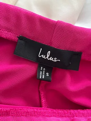 Hot Pink Lulus Midi Dress thumbnail 4