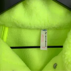 FP MOVEMENT Hit The Slopes Fleece Pullover Jacket Neon Yellow Highlighter XS thumbnail 5