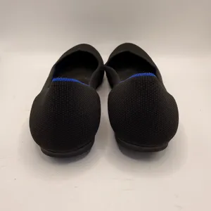 Rothy's The Flat Black Solid Round Toe Knit Ballet Flats Womens Size 10.5 thumbnail 5