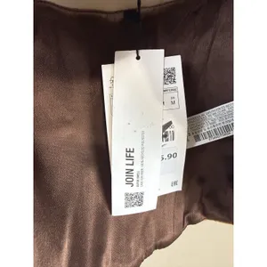 NWT Zara Mesh Corset Top Bustier Size M Brown Geometric Print Y2K Boho Chic thumbnail 10