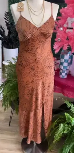 Boutique Dress Gold thumbnail 4