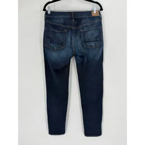American Eagle Tomgirl Jeans Womens 4 Blue‎ Dark Wash Stretch Denim Casual Indie thumbnail 7