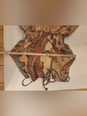 Cupshe Paisley Halter hankerchief mini dress thumbnail 9