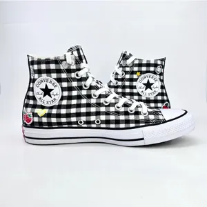 Converse x Hello Kitty Friends Chuck Taylor Star M8 W10 Picnic High Top A17697C thumbnail 6