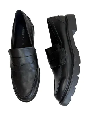 Anne Klein Womens Emmy Lou Padded Insole Manmade Loafers Sz 8.5 thumbnail 1