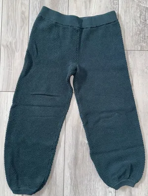 Free People Beach Hailee Nautical Cottage Cotton Knit Balloon Jogger Pants small thumbnail 2