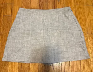 Forever 21 grey mini skirt thumbnail 1