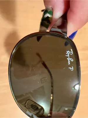 Ray-Ban RB3342 Warrior- sporty wrap-around aviator sunglasses polarized thumbnail 3