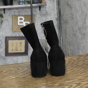 NWT A New Day Womens Dolly Ankle Boots 88098510 Black 6.5M thumbnail 5