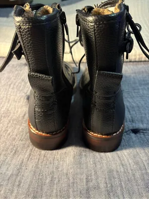 Kensie Weslie Black Combat Boots Women’s size 6.5 thumbnail 4