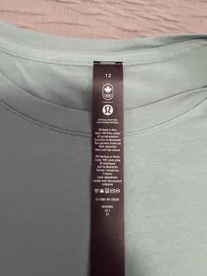 lululemon athletica Sage Green Crew Tee thumbnail 2