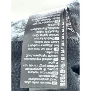 Kari Traa Rothe Full Zip Fleece Jacket Black Grey Geometric Fair Isle XL 622061 thumbnail 6