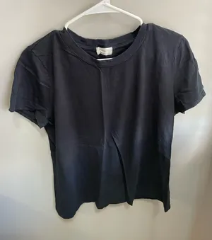 T.La Black Short Sleeve Crewneck Tee for Women Size M thumbnail 1