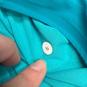 Lululemon athletica womens 1/4 quarter zip pullover popover jacket size 6 Teal thumbnail 2