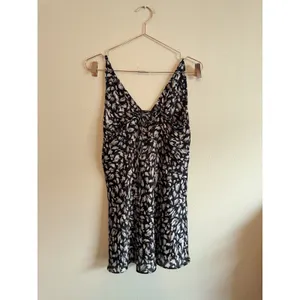 Free People Hang On Halter Printed Slip Dress in Night Combo Women’s Size M‎ thumbnail 3
