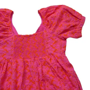 NWT Lilly Pulitzer Kina Midi in Pink Isle Psychedelic Swirl Eyelet Dress 8 $268 thumbnail 11