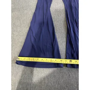 Offline By Aerie Women High Rise Real Me Flare Navy Blue Cross Over Stretch Sz S thumbnail 4
