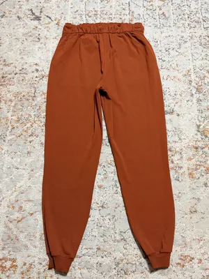 Lululemon Stretch High Rise Joggers Dark Terracotta Size 8 thumbnail 11