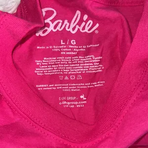 Barbie Crewneck T-Shirt Color Pink Size L NWOT thumbnail 4