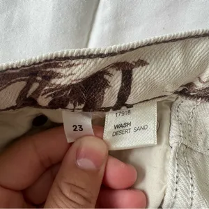 Reformation Sonora High Rise Straight Jeans in Desert Sand 23 thumbnail 11
