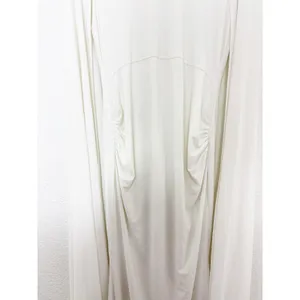 Club L London Divine Timing White Maternity Maxi Dress Cape Sleeves Size 10 thumbnail 9