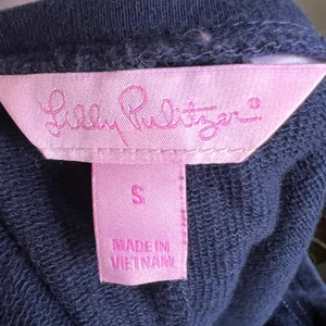 Lilly‎ Pulitzer Blue Embroidered Dress Preppy Minimalist Classic Small thumbnail 4